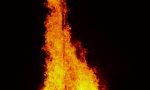 Tradizione rispettata, anche a Locara è stata bruciata "la vecia" FOTO e VIDEO