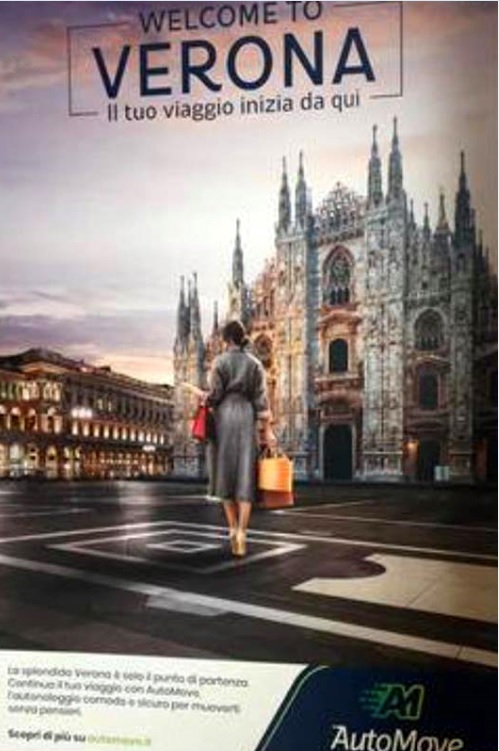 Catullo: “Welcome to Verona”… ma c’è il duomo di Milano