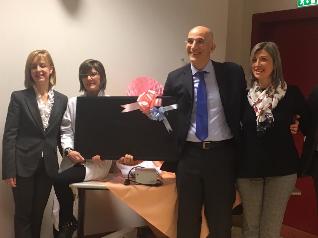 Regalo al Fracastoro per la diagnosi prenatale FOTO e VIDEO