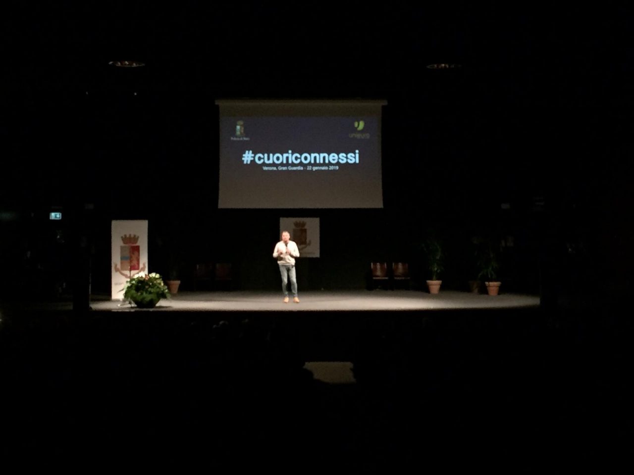 Cyberbullismo: #cuoriconnessi in Gran Guardia a Verona – FOTO e VIDEO