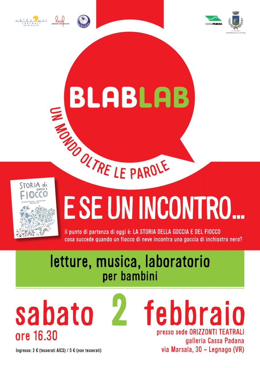 BlabLab una nuova serie di incontri pensati per i bambini