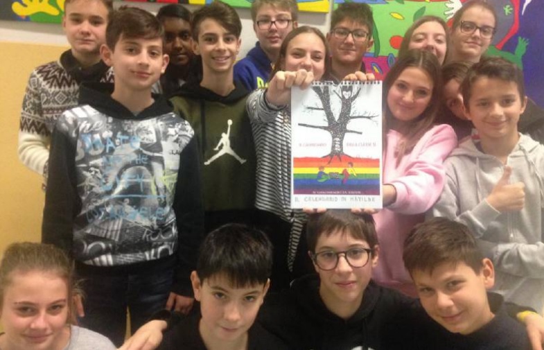 Matilde rivive nel calendario dei compagni di classe