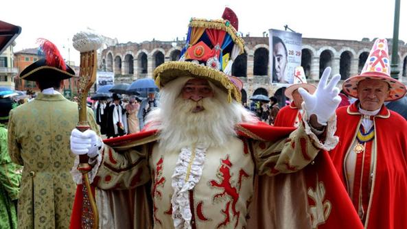 495° Bacanal del Gnoco, il programma completo: Stefano Mastini eletto re del Carnevale veronese