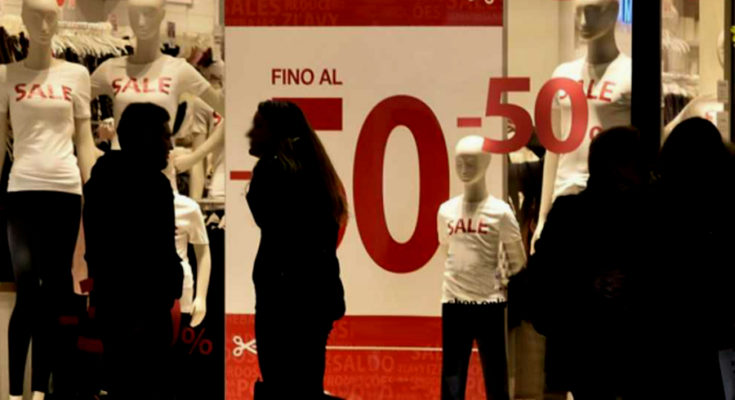 Saldi 2019, spenderemo in media 141 euro a testa