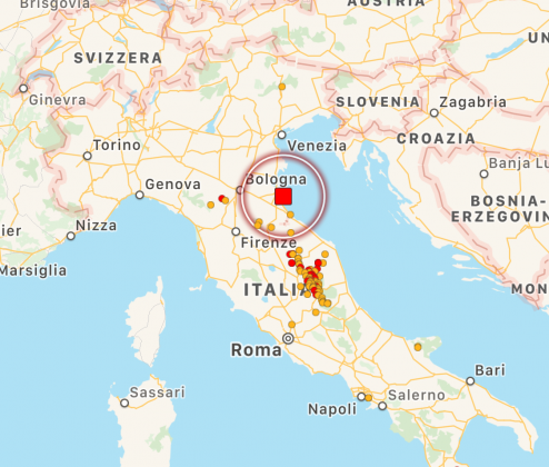 Terremoto in Romagna avvertito anche nel veronese