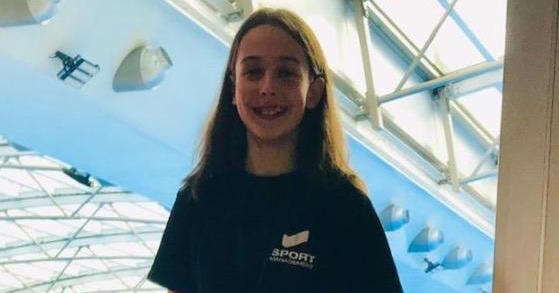 Caterina Zampieri campionessa regionale di nuoto sincronizzato