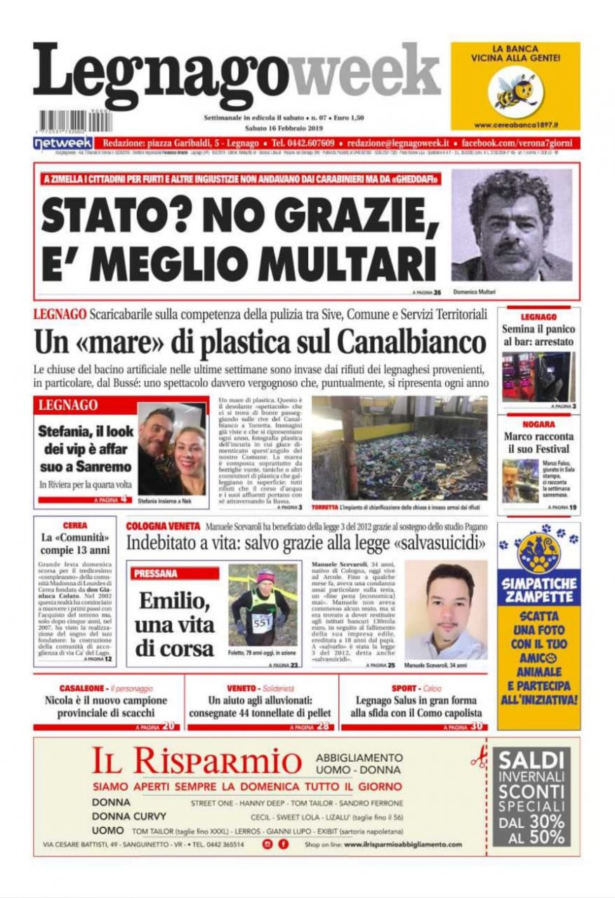 Un caffè e Legnago week per iniziare la giornata!