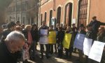 Il flash mob per i dipendenti di Povegliano