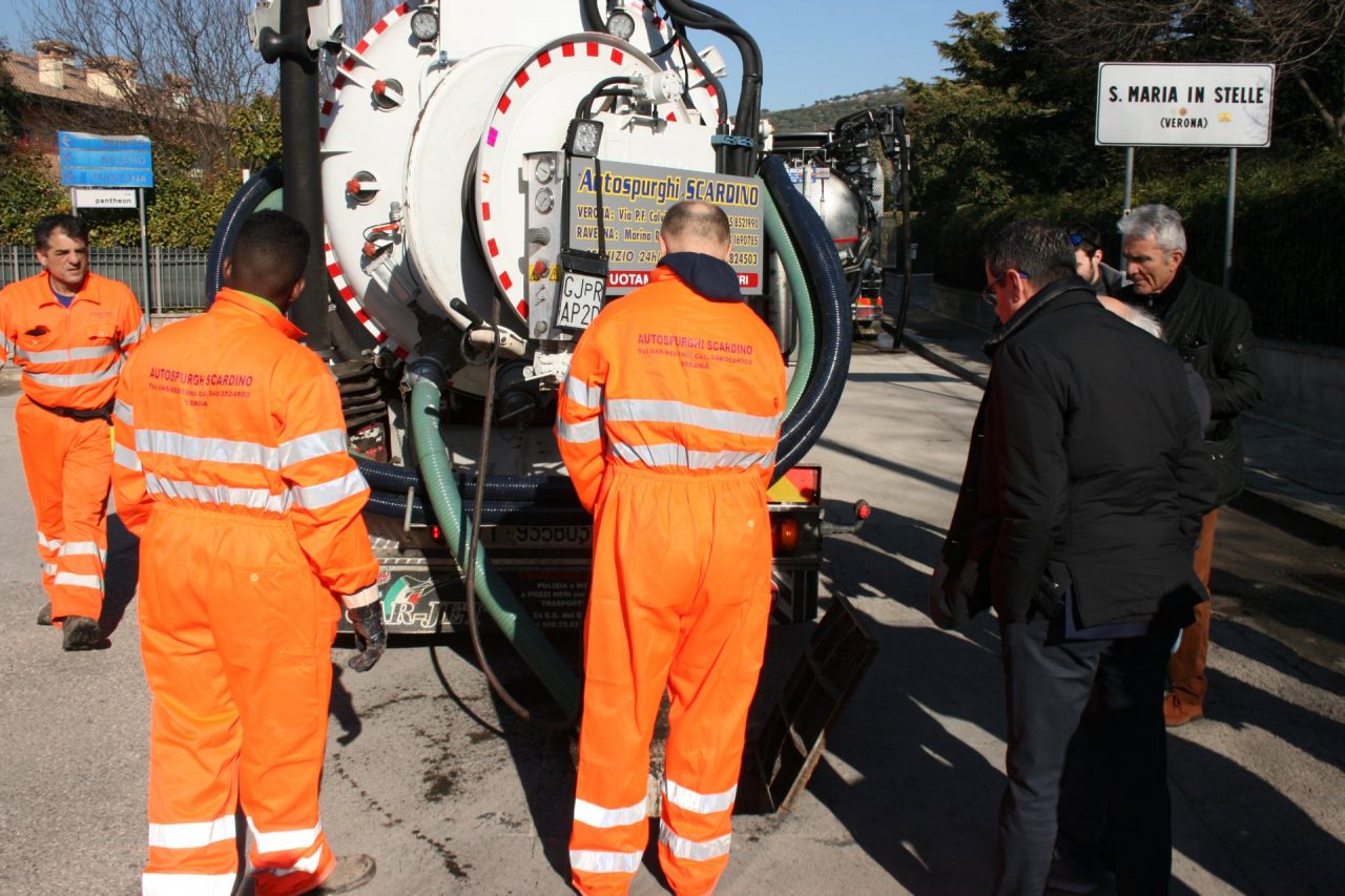 Caditoie 8° Circoscrizione Verona al via piano di pulizia straordinario