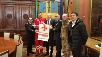 Il Terzo Stormo di Villafranca a fianco della Croce Rossa Italiana