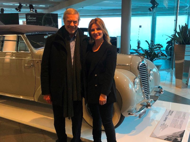 L’ex presidente di Microsoft in visita al Museo Nicolis