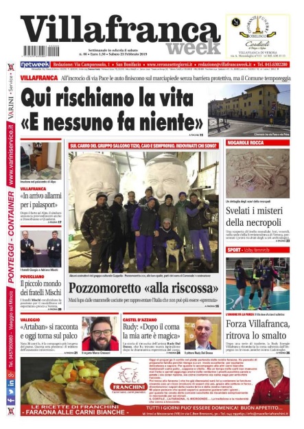 VillafrancaWeek ecco la prima pagina