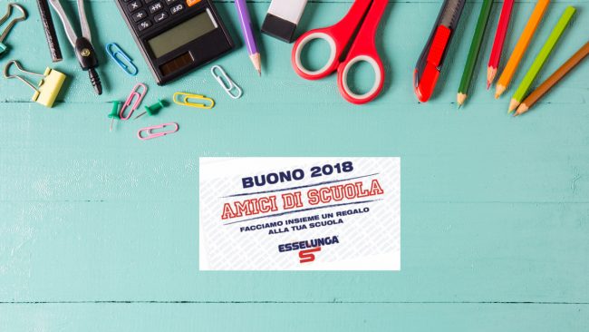 Amici di scuola: Esselunga ha donato materiale didattico a più di 10mila scuole