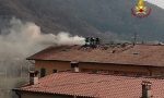 Incendio in una palazzina di Badia Calavena FOTO