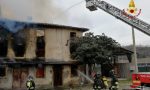 Incendio in un casolare di Sommacampagna FOTO e VIDEO