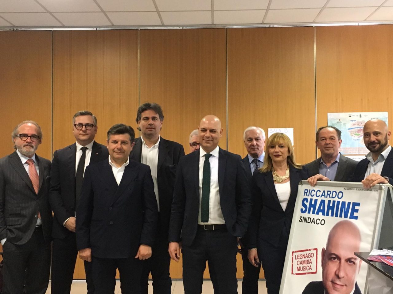 Elezioni comunali Legnago, presentato il candidato Riccardo Shahine