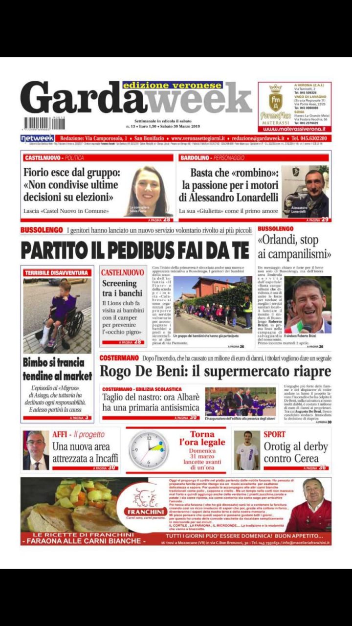 Il nuovo Gardaweek da oggi in edicola