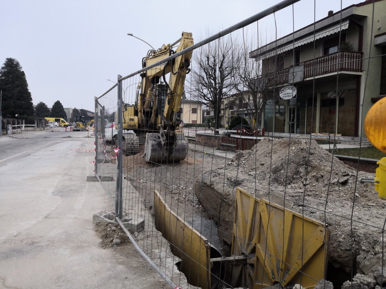 Acque Veronesi sopralluogo ai cantieri di Bovolone VIDEO