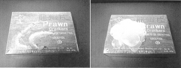 Allergene non dichiarato richiamate dal mercato nuvole di drago ai gamberi dalla Cina