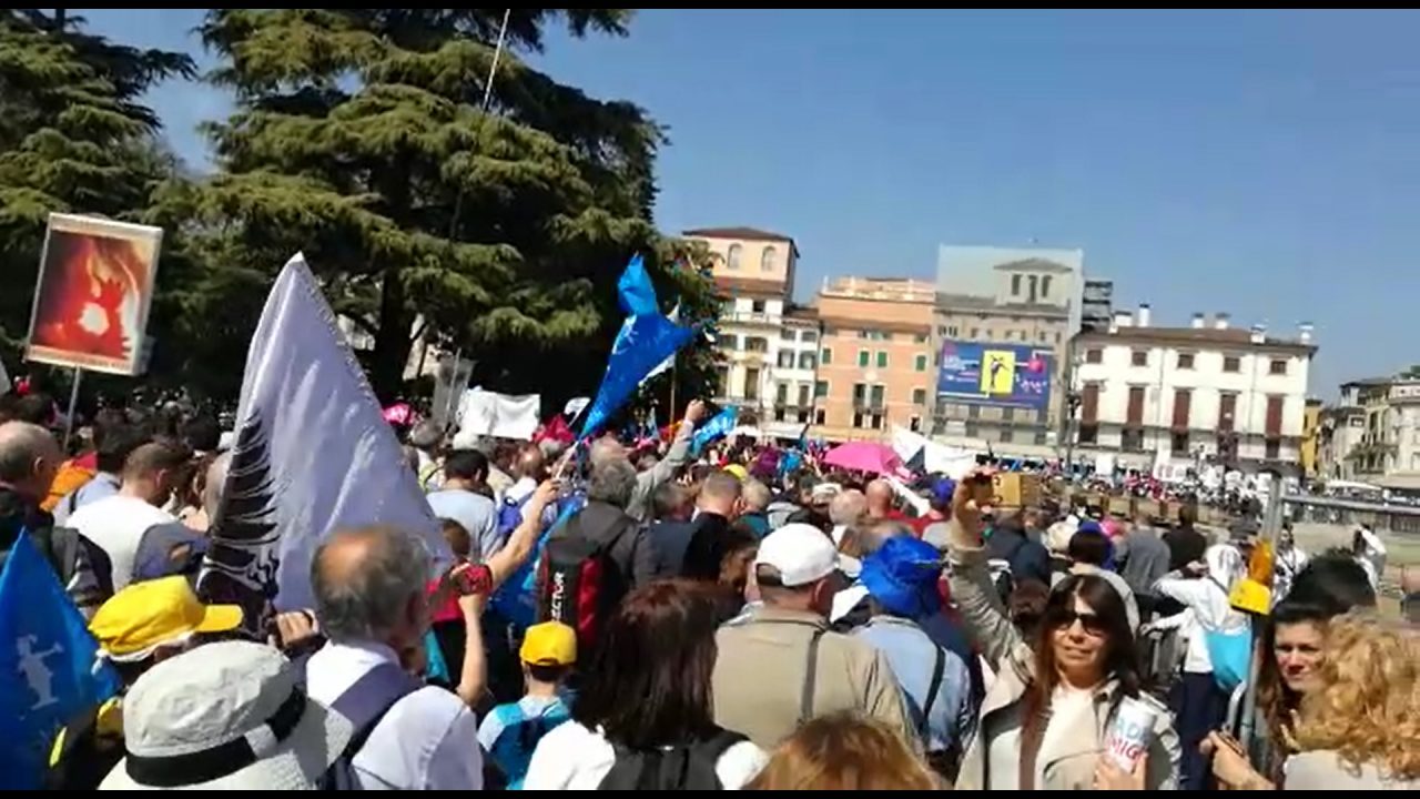 I partecipanti della manifestazione del Family Day