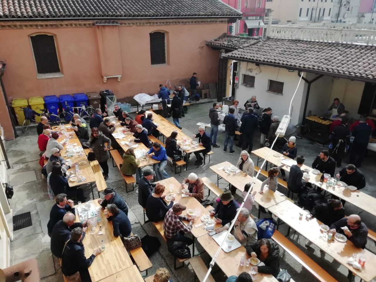 Polenta e renga: tradizione rispettata a San Rocco