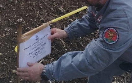 Tregnago movimenti terra ed estirpazioni abusive per impianto di vigneto