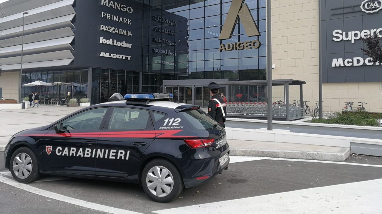 Adigeo Verona tenta di rubare e aggredisce la vigilanza