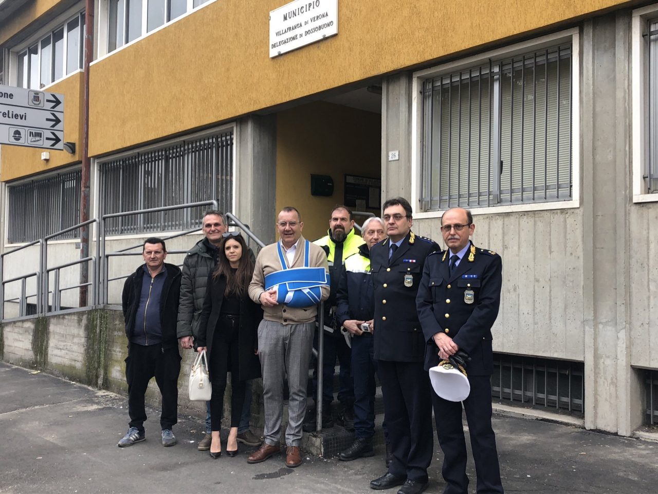 Polizia municipale, nuova sede a Dossobuono