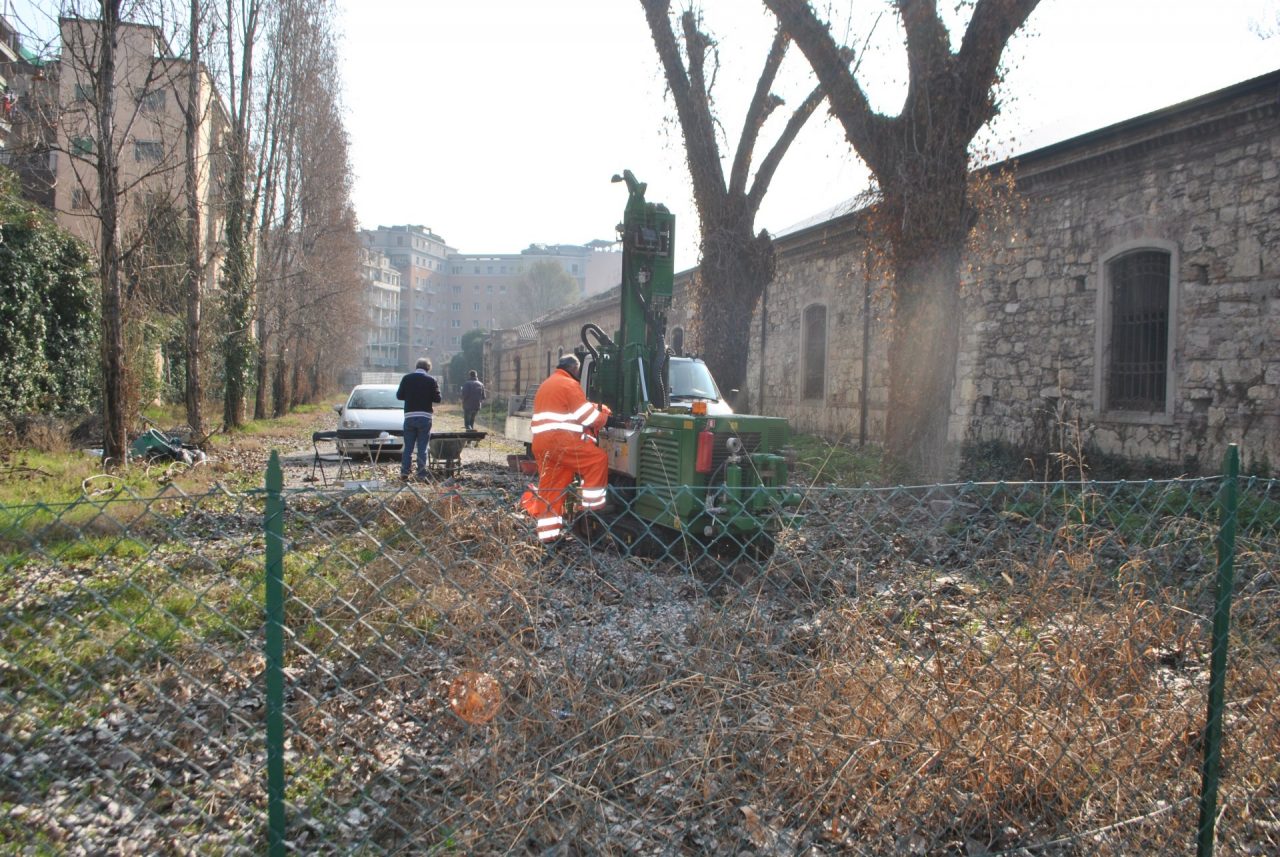 Ruspe in azione all’arsenale, partita la bonifica