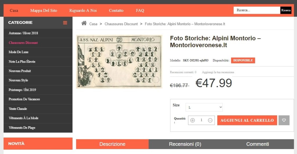 Foto storiche in vendita ma l’associazione non ne sa nulla