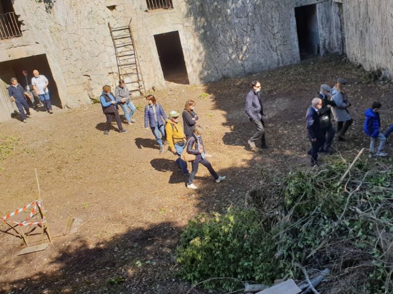 I forti austriaci piacciono ai veronesi, questa mattina oltre 200 persone a forte san Procolo