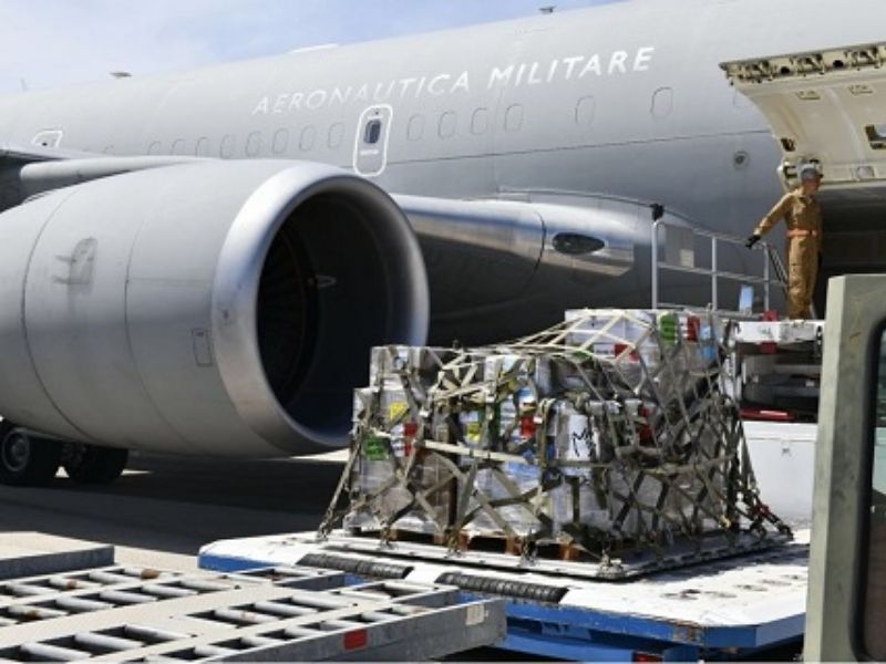 Terzo Stormo di Villafranca al fianco delle popolazioni colpite dalle alluvioni in Mozambico