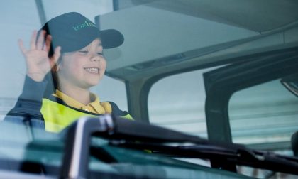 Stop,Look,Wave l'evento sulla sicurezza stradale a Verona: si può salire sulla motrice di un camion