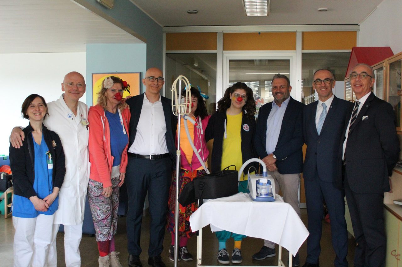 Mater Salutis, donato un dispositivo elettromedicale in pediatria