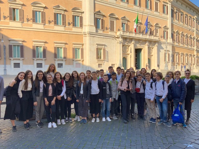 Gli studenti più bravi di Sommacampagna in viaggio a Roma