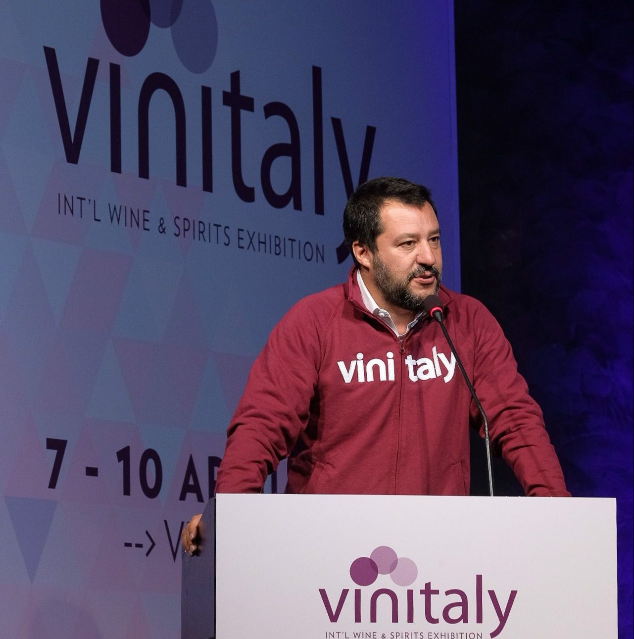 Salvini a Vinitaly 2019