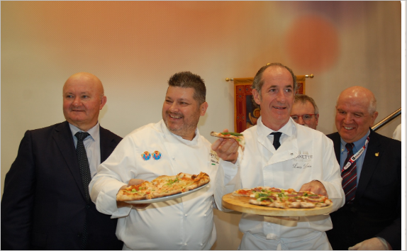 Vino e pizza, accoppiata vincente al Vinitaly