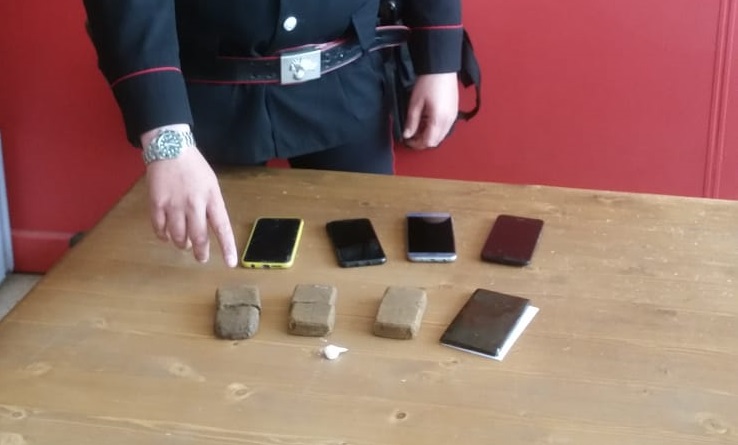 Hashish e cocaina a Legnago arrestati quattro italiani