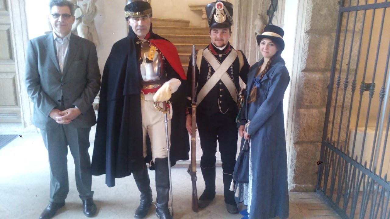 Inaugurato con una rievocazione storica Palazzo Orti Manara