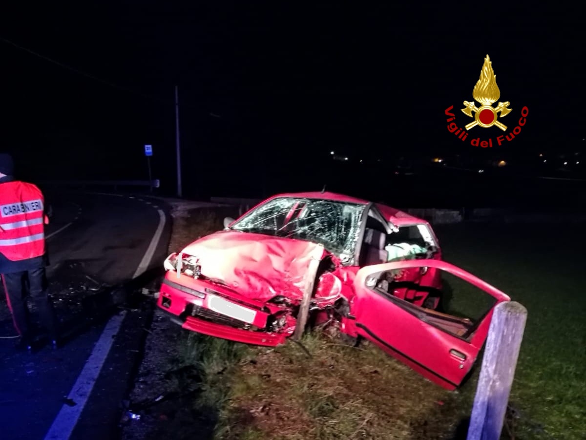 Grave incidente a Sant'Anna d'Alfaedo, ecco le foto