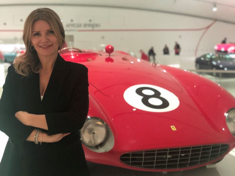 Silvia Nicolis protagonista al Museo Enzo Ferrari