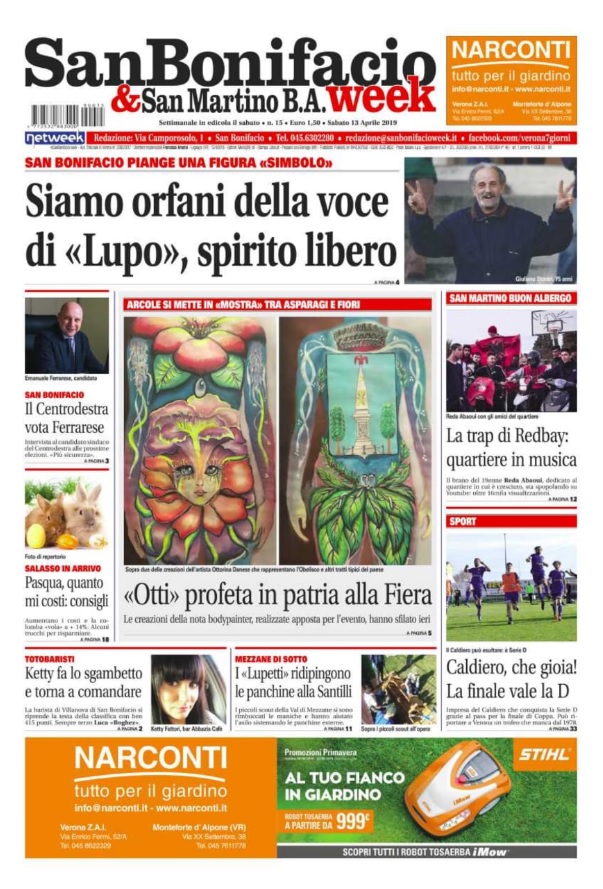 San Bonifacio e San Martino B.A. Week è in edicola