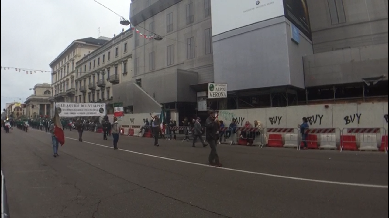 Adunata alpini Milano 2019: la sezione di Verona