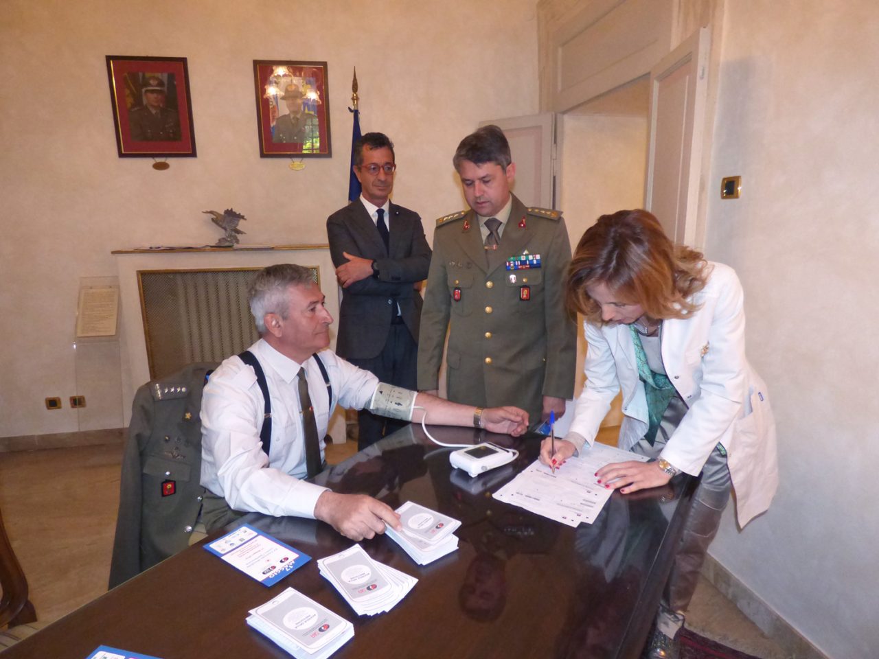Lotta all’ipertensione al Comando nazionale Comfoter di Supporto di Verona