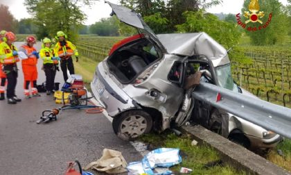 Tragedia a Valeggio incidente mortale deceduto un giovane