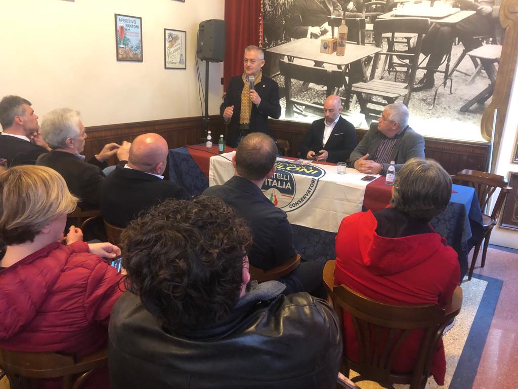 Elezioni europee 2019, Fratelli d'Italia fa il punto al Fantoni di Villafranca