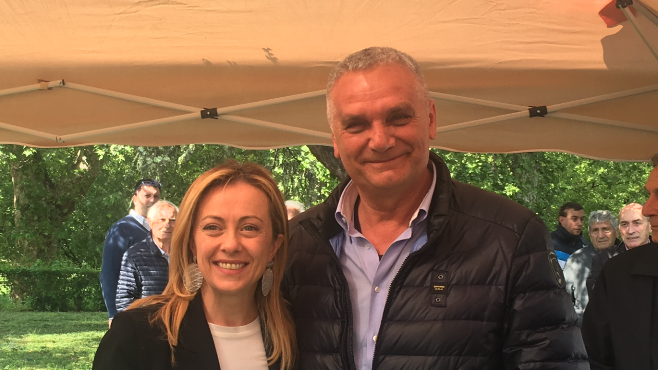 Meloni a Legnago a sostegno di Lorenzetti  VIDEO