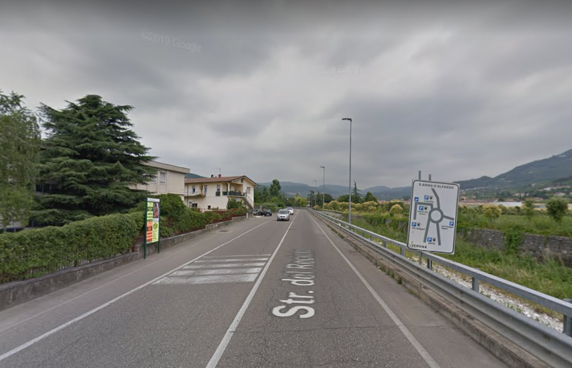 Auto contro moto nel giorno del Primo Maggio a Negrar