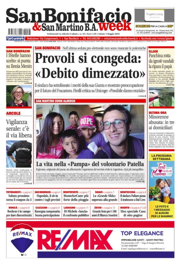 San Bonifacio e San Martino Buon Albergo Week è in edicola