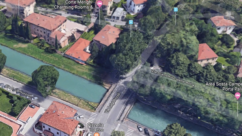 Ponti sul Canale Camuzzoni di Verona a rischio arriva lo stop ai mezzi pesanti